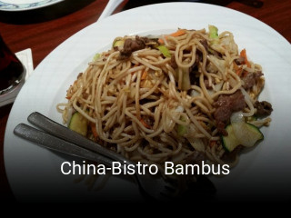 China-Bistro Bambus essen bestellen