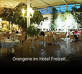 Orangerie im Hotel Freizeit In essen bestellen