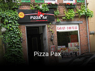 Pizza Pax bestellen