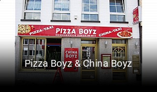 Pizza Boyz & China Boyz online delivery