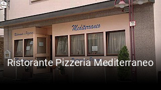 Ristorante Pizzeria Mediterraneo essen bestellen
