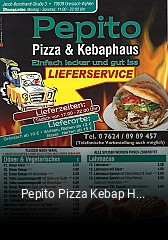 Pepito Pizza Kebap Haus Einzelunternehmen online delivery