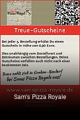 Sam's Pizza Royale online bestellen