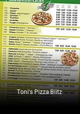 Toni's Pizza Blitz essen bestellen