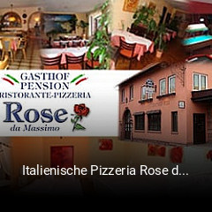 Italienische Pizzeria Rose da Massimo essen bestellen