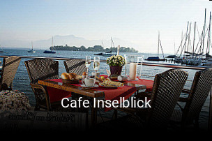 Cafe Inselblick essen bestellen