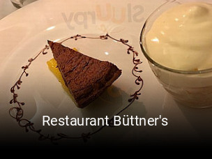 Restaurant Büttner's bestellen