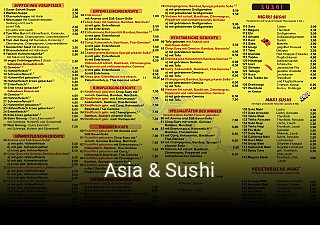 Asia & Sushi essen bestellen