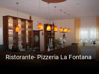 Ristorante- Pizzeria La Fontana  online bestellen