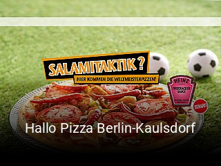 Hallo Pizza Berlin-Kaulsdorf essen bestellen