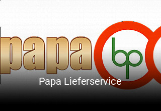 Papa Lieferservice online delivery