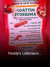 Freddy's Lieferservice essen bestellen
