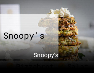 Snoopy's  essen bestellen