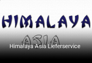 Himalaya Asia Lieferservice  online delivery