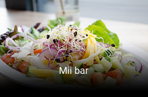 Mii bar online delivery