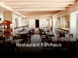 Restaurant Fährhaus bestellen