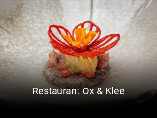 Restaurant Ox & Klee bestellen