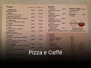 Pizza e Caffé online bestellen