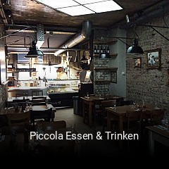 Piccola Essen & Trinken bestellen