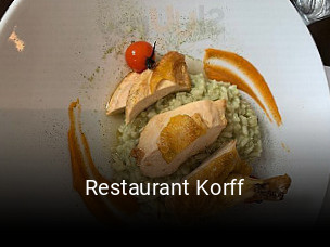 Restaurant Korff online bestellen