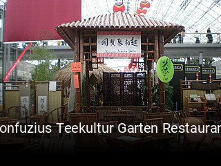 Konfuzius Teekultur Garten Restaurant essen bestellen