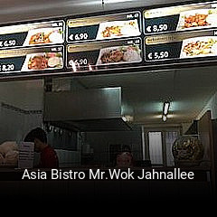 Asia Bistro Mr.Wok Jahnallee online delivery