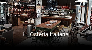 L ' Osteria Italiana online delivery