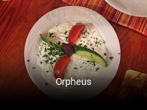 Orpheus essen bestellen