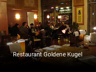 Restaurant Goldene Kugel essen bestellen