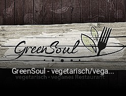 GreenSoul - vegetarisch/veganes Restaurant essen bestellen