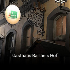 Gasthaus Barthels Hof bestellen