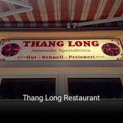 Thang Long Restaurant bestellen
