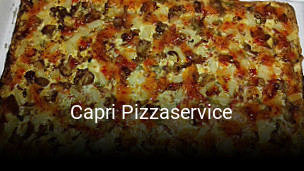 Capri Pizzaservice bestellen