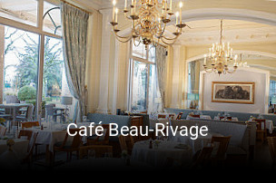 Café Beau-Rivage essen bestellen
