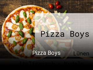 Pizza Boys bestellen