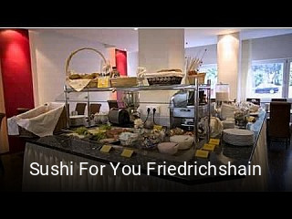 Sushi For You Friedrichshain essen bestellen
