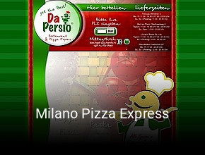 Milano Pizza Express online bestellen