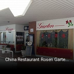 China Restaurant Rosen Garten bestellen