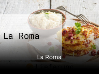 La Roma essen bestellen