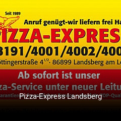 Pizza-Express Landsberg online bestellen