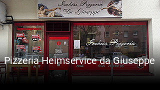 Pizzeria Heimservice da Giuseppe online delivery