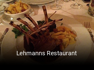 Lehmanns Restaurant essen bestellen