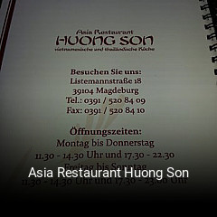 Asia Restaurant Huong Son bestellen