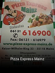 Pizza Express Mainz essen bestellen
