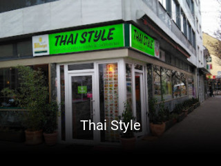 Thai Style bestellen