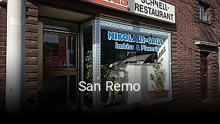 San Remo bestellen