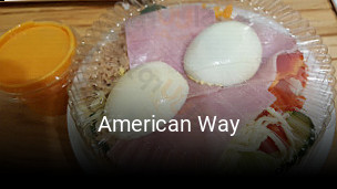 American Way essen bestellen