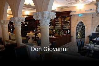Don Giovanni essen bestellen