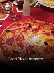 Capri Pizza Heimservice bestellen