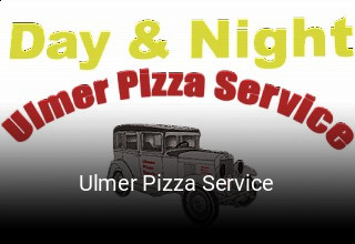 Ulmer Pizza Service bestellen